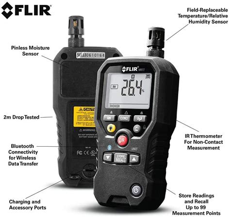 custom flir moisture meter mr77|flir mr77 review.